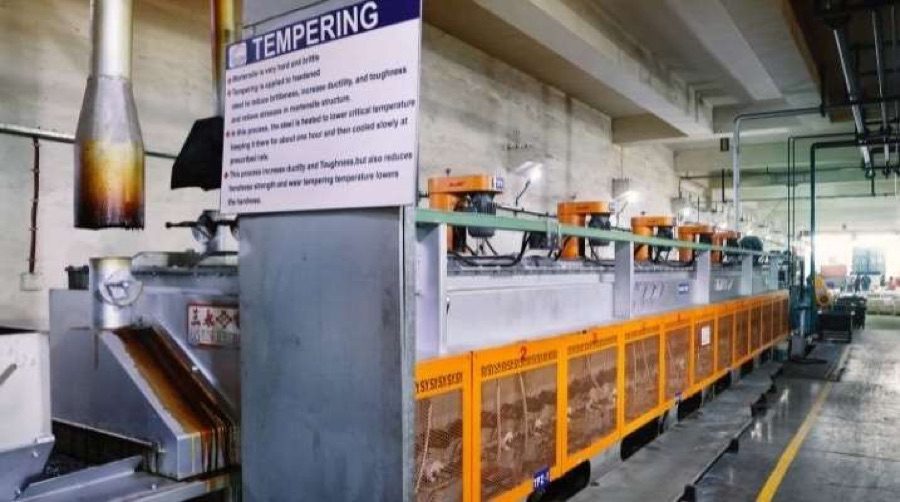 Continuous Tempering Unit at Stalwart Technosource