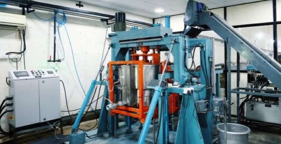 Zinc Flake Unit at Stalwart Technosource